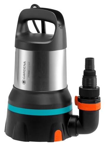 Gardena 09034-20 Klarwasser-Tauchpumpe 11000 aquasensor, Standard, small, bis zu 11.000 l/h - led-aquasensor