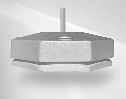 Pondlife Premium Eisfreihalter für Ihren Gartenteich- inkl. Belüftungsrohr, Lange verwendbar 40 cm