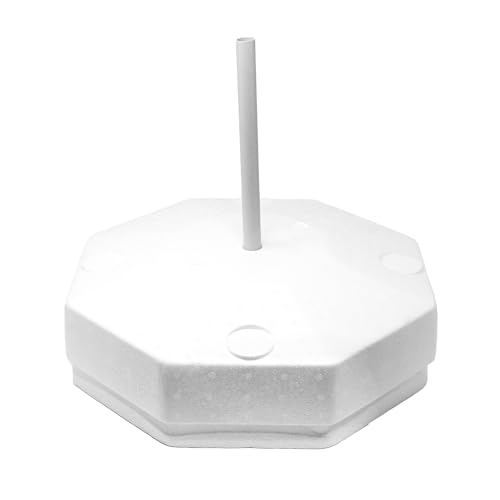 VIALIA Eisfreihalter 40 cm Durchmesser Gartenteich Styropor Eisfreihalter für einen eisfreien Teich im Winter