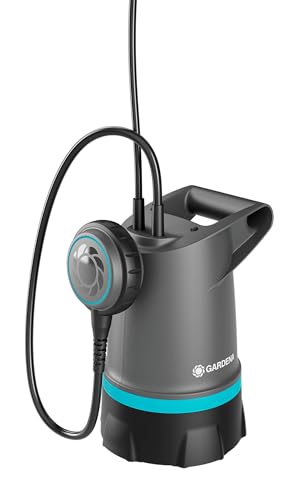 GARDENA Klarwasser-Tauchpumpe 20000 BASIC, 20.000 l/h, mit Schwimmschalter (09016-47)