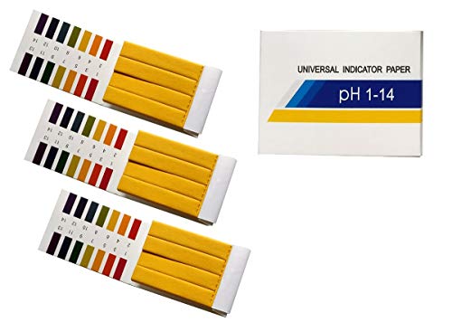 Fontee 240 Stück pH-Wert-Indikator-Teststreifen