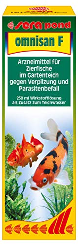 sera pond omnisan F 250 ml - Wasseraufbereiter gegen Verpilzungen und Parasitenbefall