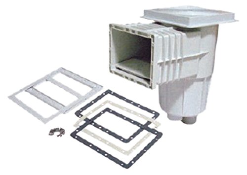 AquaForte Wandskimmer, Groß 15 L, Weiß, 41 x 40 x 29 cm