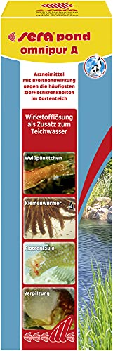 sera pond omnipur A 250 ml - Wasseraufbereiter gegen die häufigsten Teichzierfischkrankheiten
