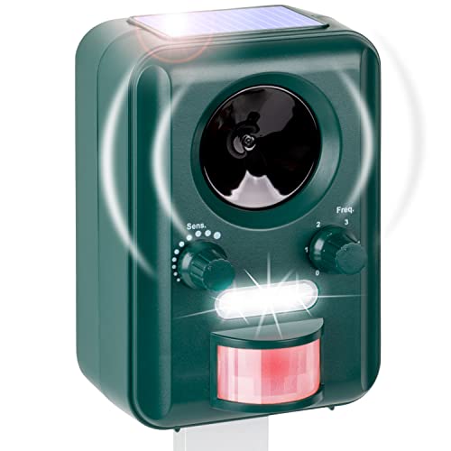 VOSS.sonic 2000 Ultraschall Abwehr mit Solarbetrieb und Blitz