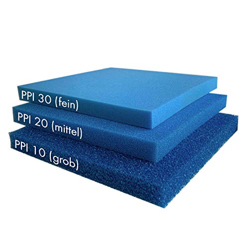 Pondlife Filterschaum blau 50x50x3 cm