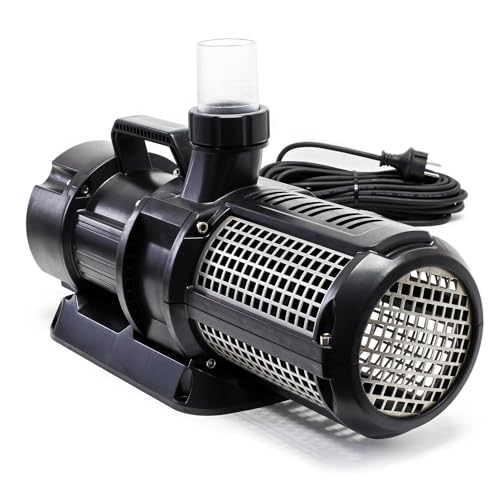 SunSun CET-30000 SuperECO Teichpumpe 28.000 l/h / 400 W, energiesparende Filterpumpe, Bachlaufpumpe für Koiteiche, Umwälzpumpe, Gartenteichpumpe