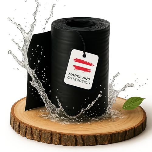 Folienkönig® Teichfolie 4x4m – Reißfeste Hochbeetfolie, Teichplane für Miniteiche & Bachläufe – UV-stabil, wasserdicht, PE-Folie, 150 µm, 5-lagig – Garten & Außenbereich