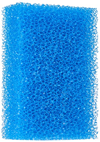 Haquoss Filterschwamm, 10 Ppi, grobe Körnung, 5 x 15 x 10 cm, Blau