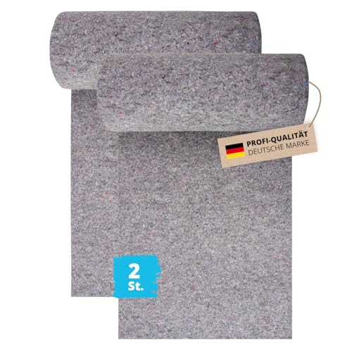 Alfa Teichvlies 500 g/m² Schutzvlies 1m x 50m (50m²) - zum Schutz der Teichfolie vor Beschädigungen, Schutzvlies für Ihren Poolboden