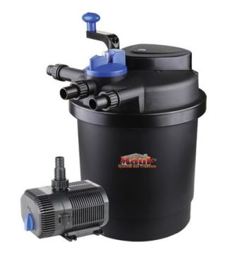 Mit Solarstrom betriebene Teichfilter Gartenteich Ratgeber