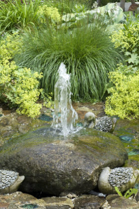 Wasserspiele, Quellsteine und Springbrunnen Infos & Tipps