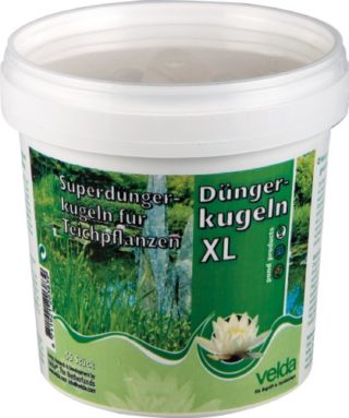 Pflanzendünger für Teichpflanzen z.B Seerosen Dünger 100 Stück XL Düngekugeln 