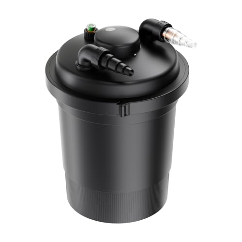 SunSun CPF-380 Druckteichfilter mit UVC 11 W und Teichklärer für Teiche bis 12000 L