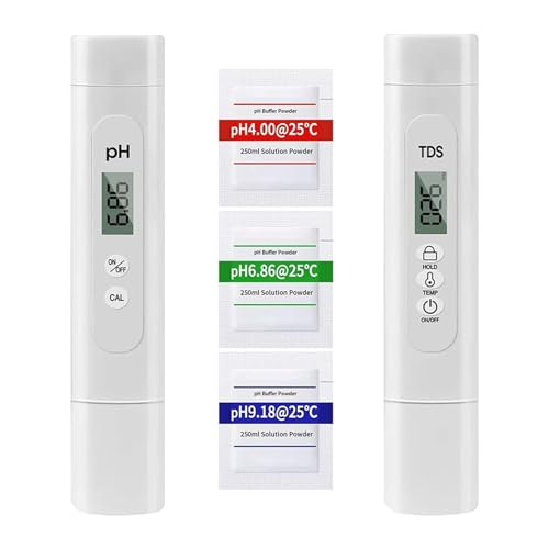 Digitaler Wasserqualitätsprüfer Genauigkeit 0-14PH Meter TDS Temperaturtester für Trinkwasser Pool Aquarium Tragbare Wasserqualität Tester