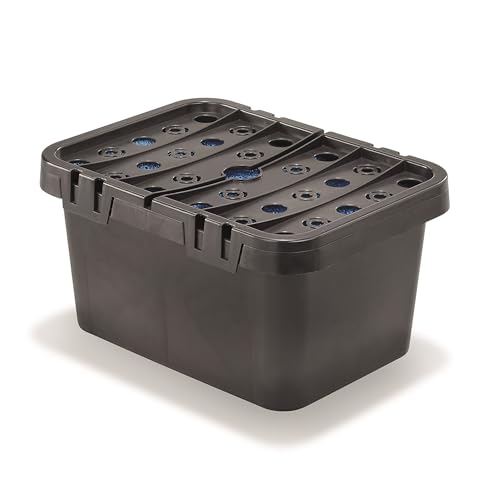 Filterbox inkl. Filterschwämme für Solar Teichpumpen Teichfilter Gartenteich Pumpe esotec 101716