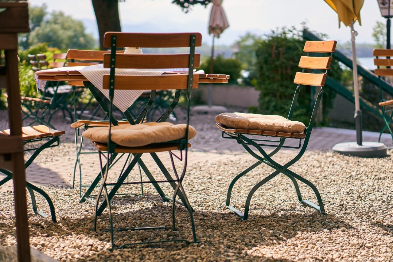 Sitzkissen für Gartenstühle