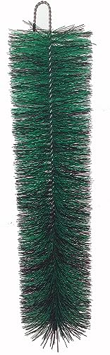 Forega 24 Filterbürsten 30-80 cm x 15 cm, für Ihren Teichfilter und Koi-Filter, gemischtes Schwarz und Grün. (50 x 15)