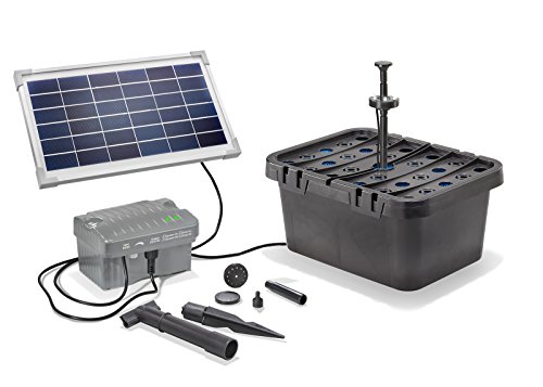 Solar Teichfilterset Starter 300 l/h Förderleistung