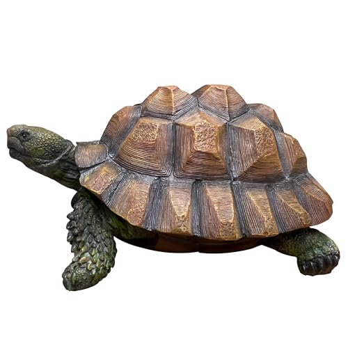Köhko Dekostein Abdeckstein für Trafo/Steckdose Steckdosenversteck für Gartenelektronik Trafohaus Schildkrötform L44 cm x B30 cm x H21 cm