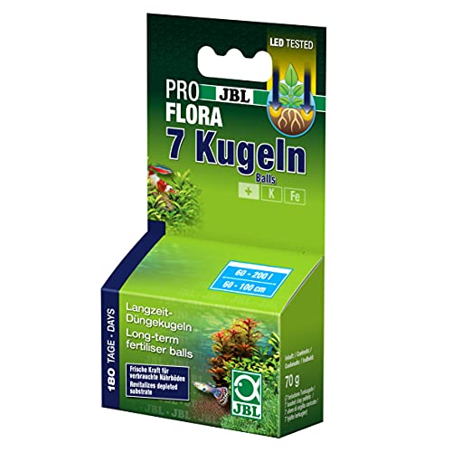 JBL ProFlora 20110 Wurzeldünger für Süßwasseraquarien, 7 Kugeln