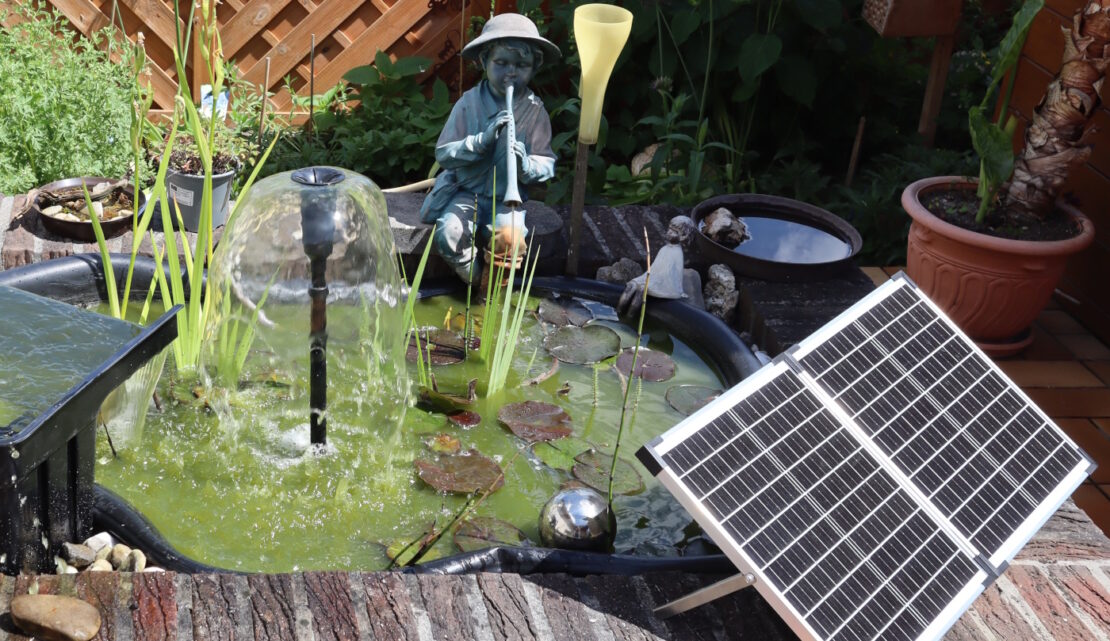 Solar-Teichfilter-Set - Unsere Erfahrung