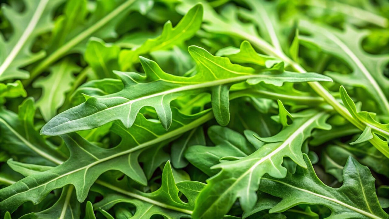 Das Foto zeigt Rucola